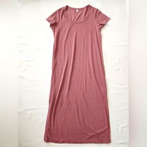 Old Navy, T-shirt Maxi Dress, Large, Pink